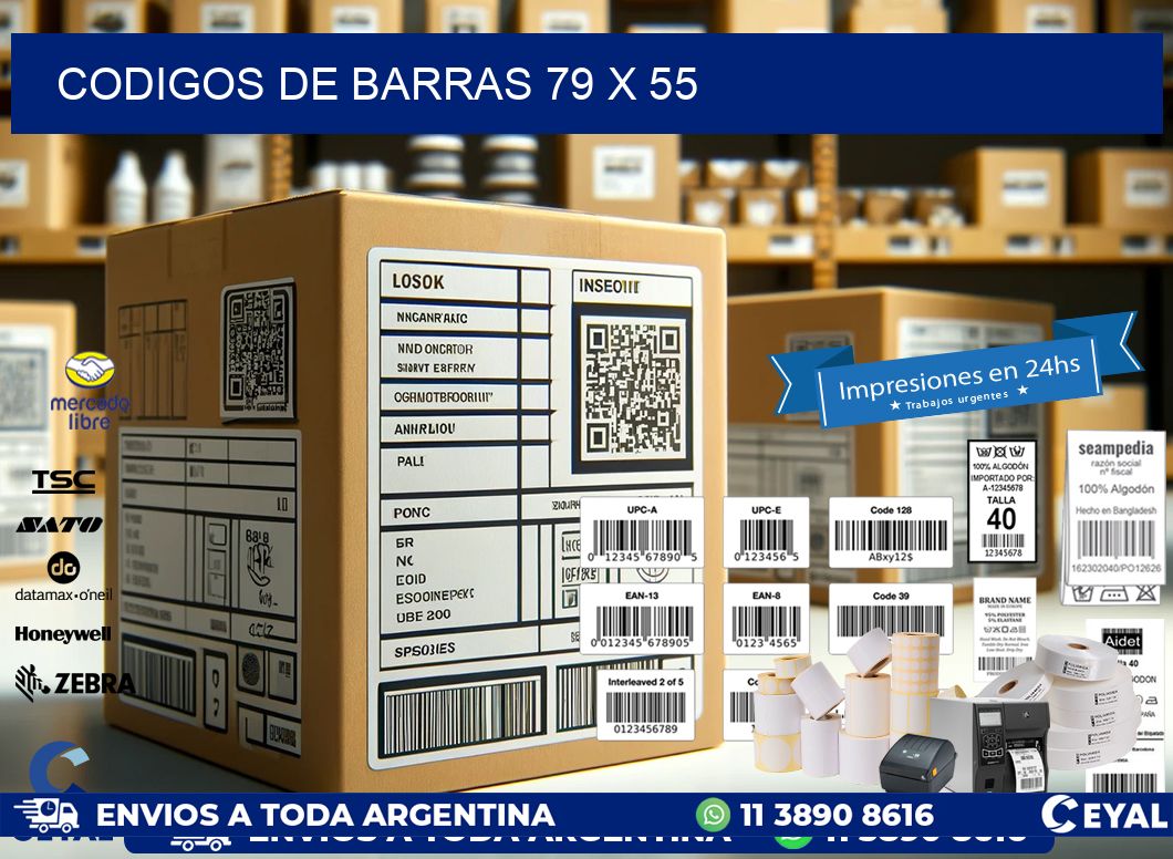codigos de barras 79 x 55