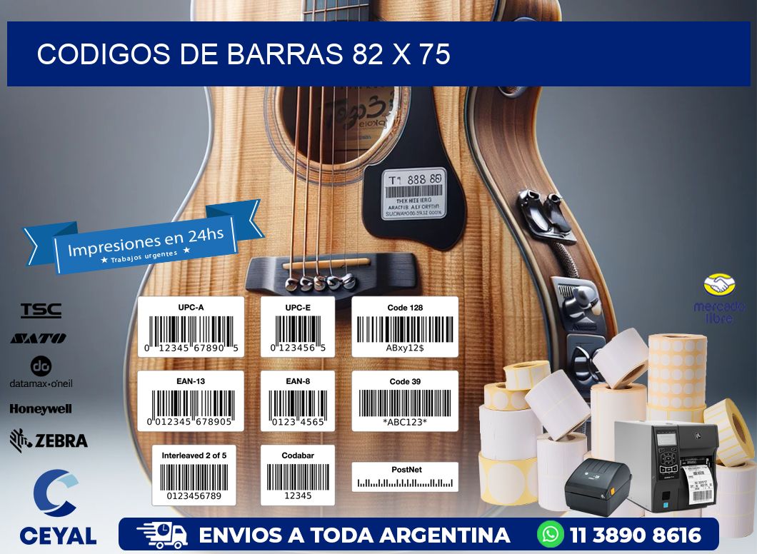 codigos de barras 82 x 75