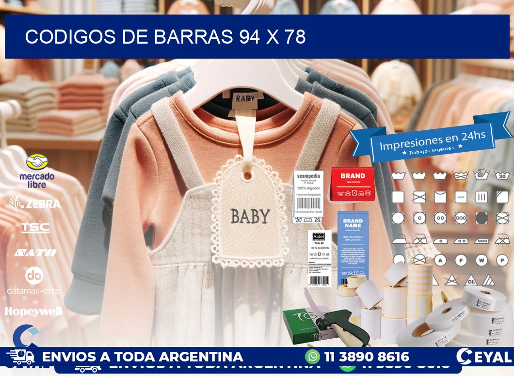 codigos de barras 94 x 78