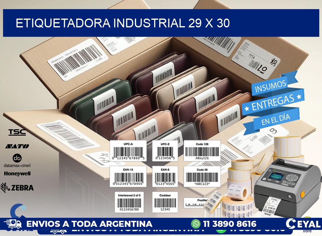 etiquetadora industrial 29 x 30