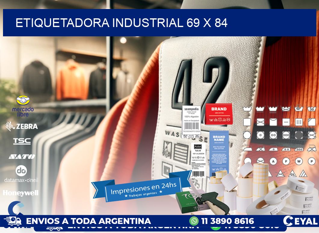 etiquetadora industrial 69 x 84