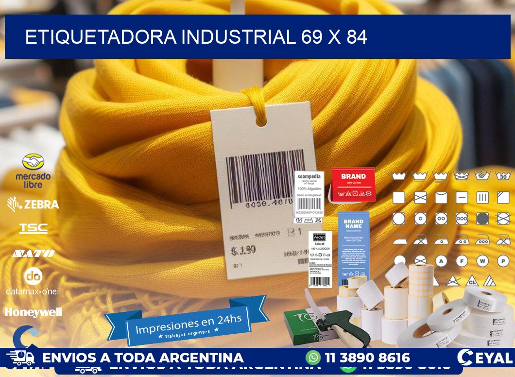 etiquetadora industrial 69 x 84