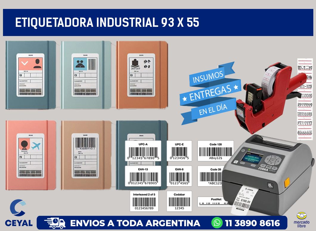 etiquetadora industrial 93 x 55