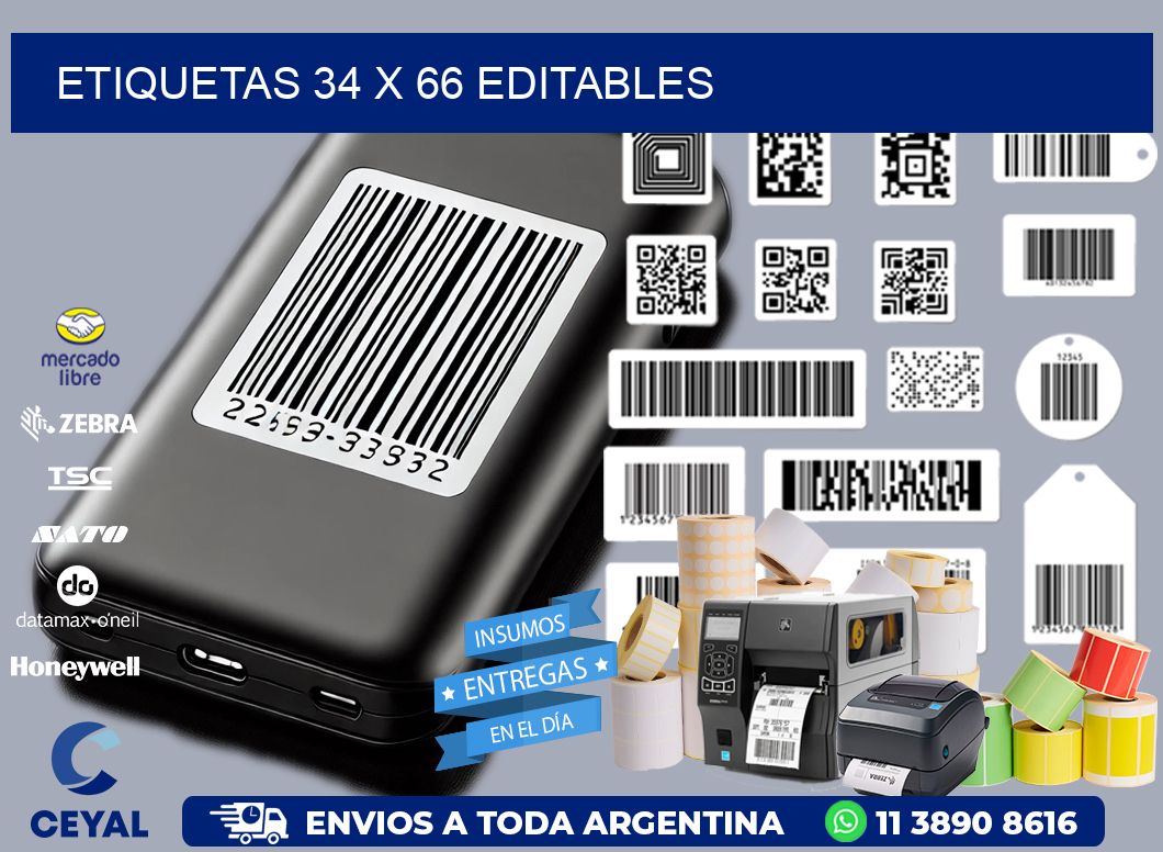 ETIQUETAS 34 x 66 EDITABLES