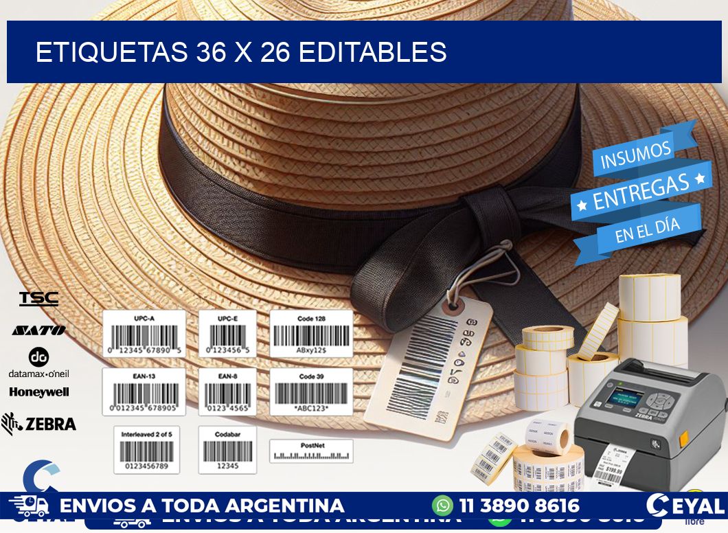 ETIQUETAS 36 x 26 EDITABLES