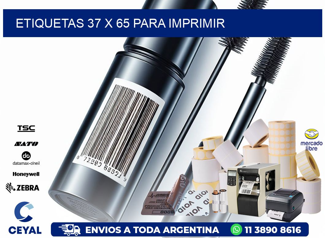 ETIQUETAS 37 x 65 PARA IMPRIMIR