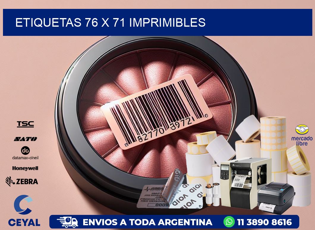 ETIQUETAS 76 x 71 IMPRIMIBLES