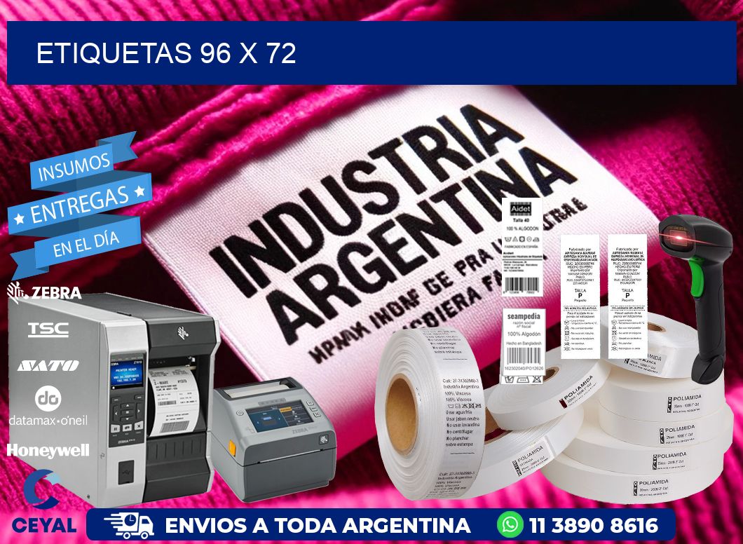 etiquetas 96 x 72