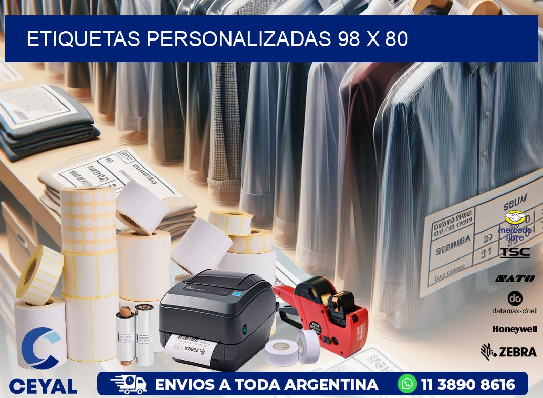etiquetas personalizadas 98 x 80
