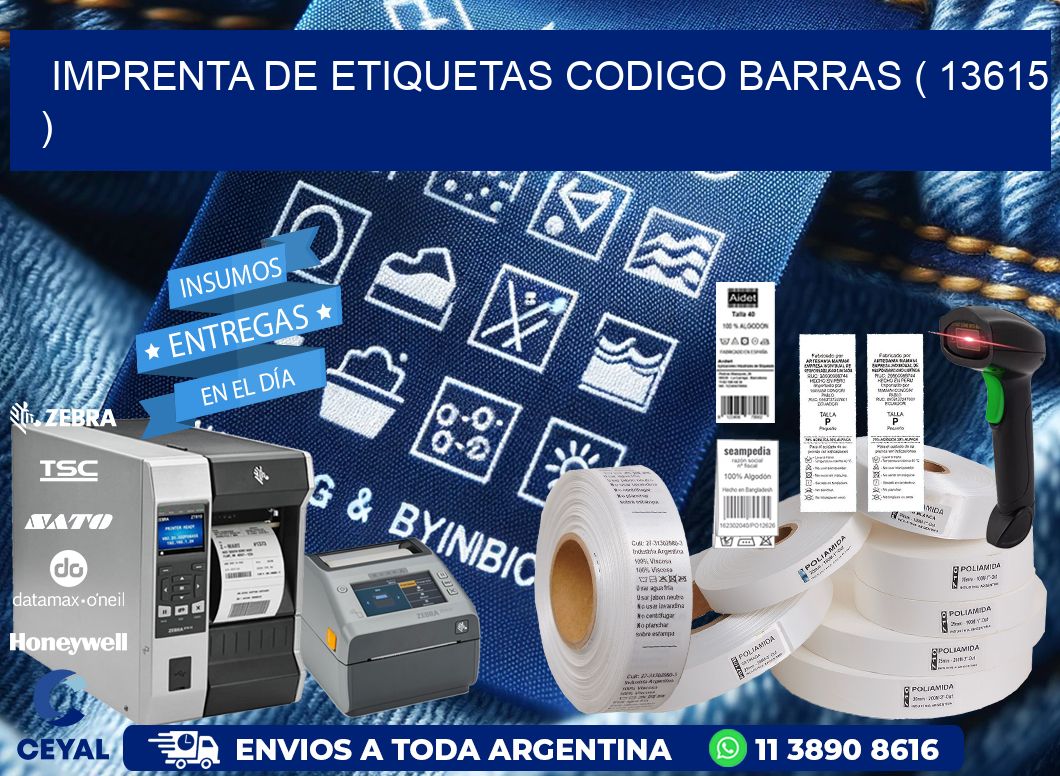 imprenta de etiquetas codigo barras ( 13615 )