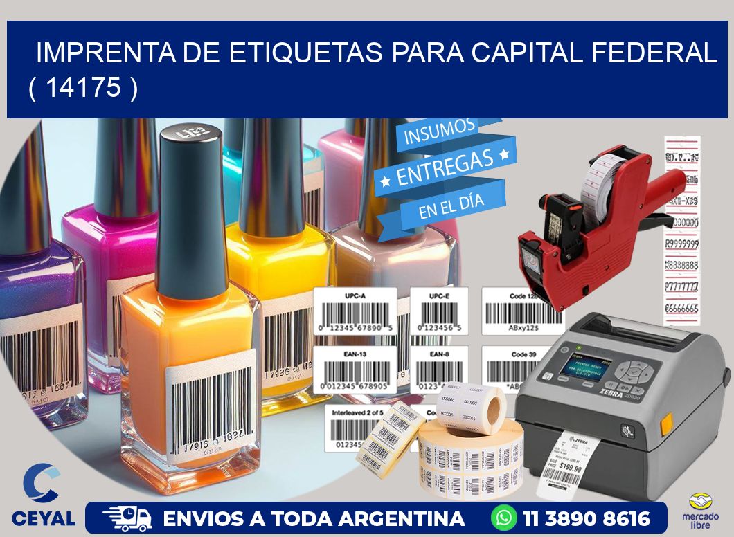 imprenta de etiquetas para capital federal  ( 14175 )