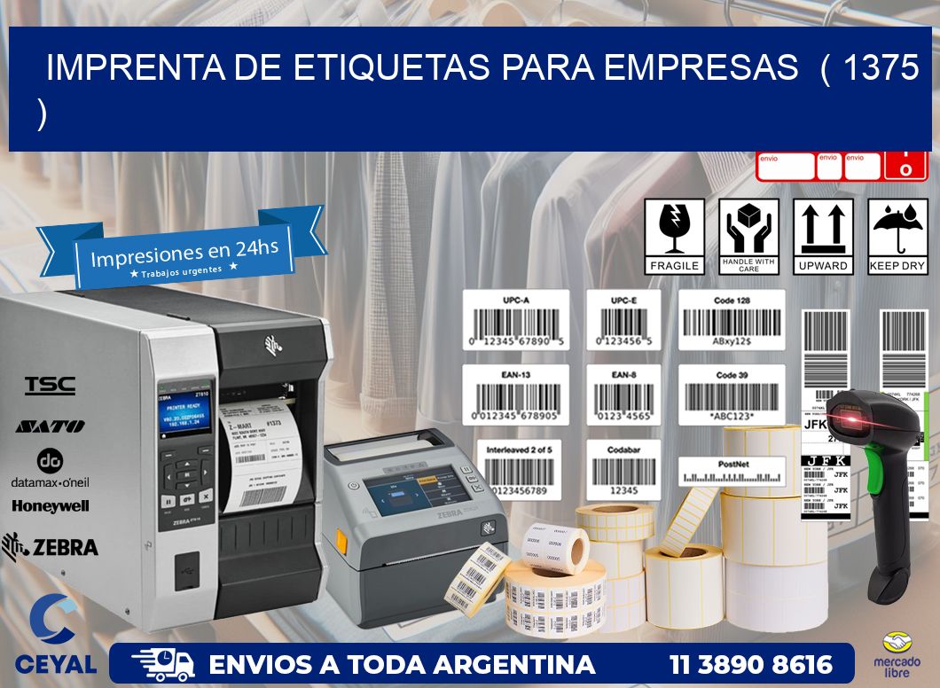 imprenta de etiquetas para empresas  ( 1375 )