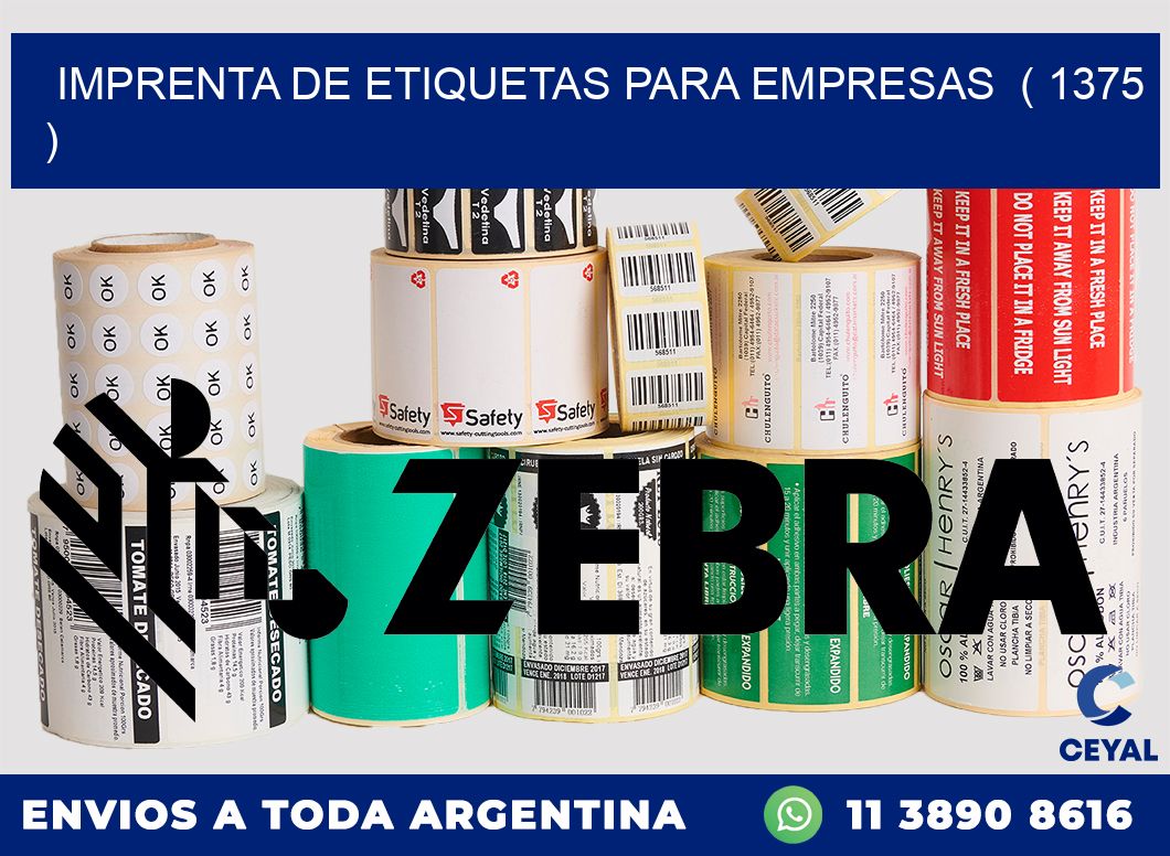 imprenta de etiquetas para empresas  ( 1375 )