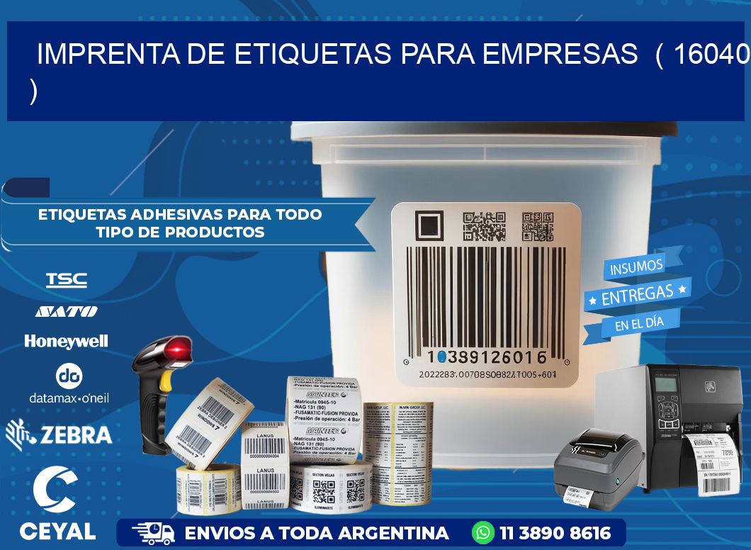 imprenta de etiquetas para empresas ( 16040 )