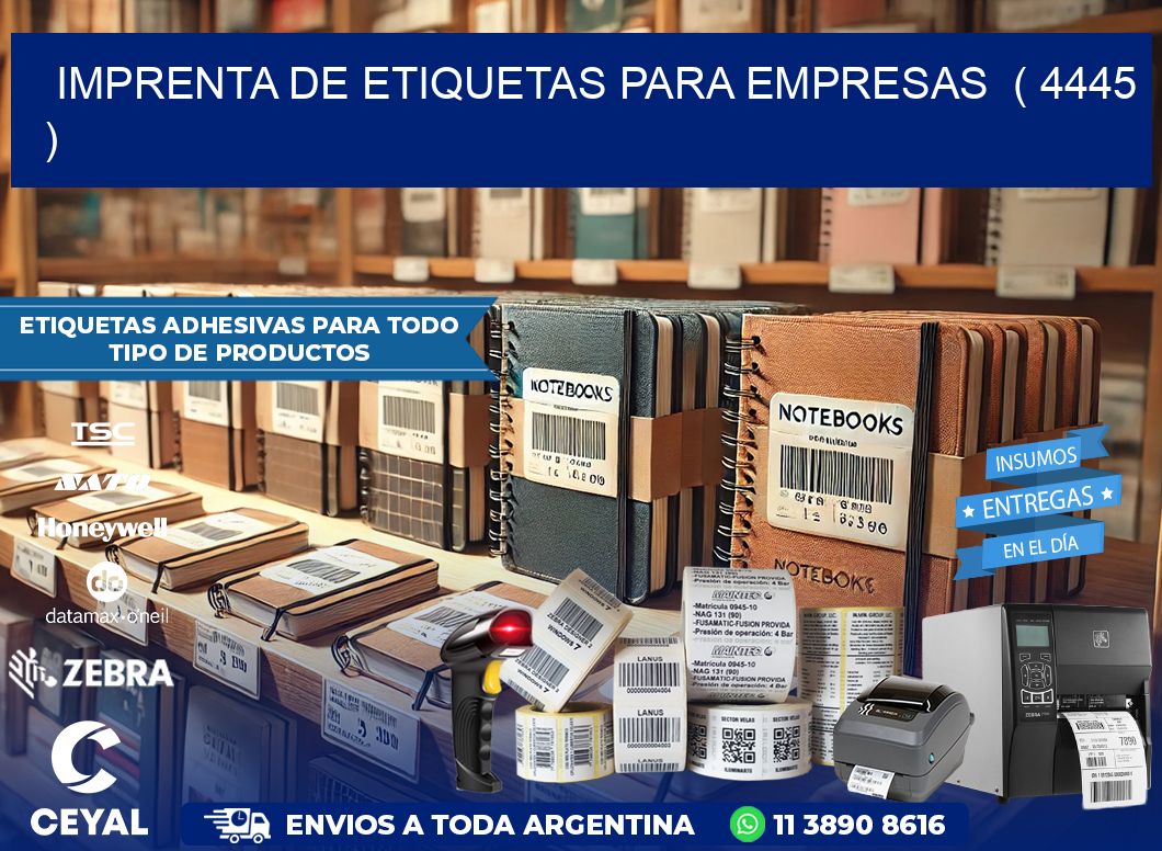 imprenta de etiquetas para empresas  ( 4445 )