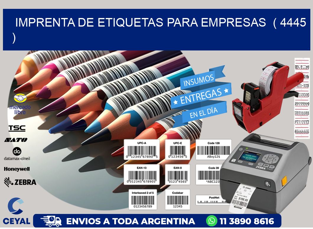 imprenta de etiquetas para empresas ( 4445 )