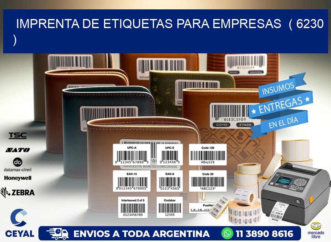 imprenta de etiquetas para empresas ( 6230 )