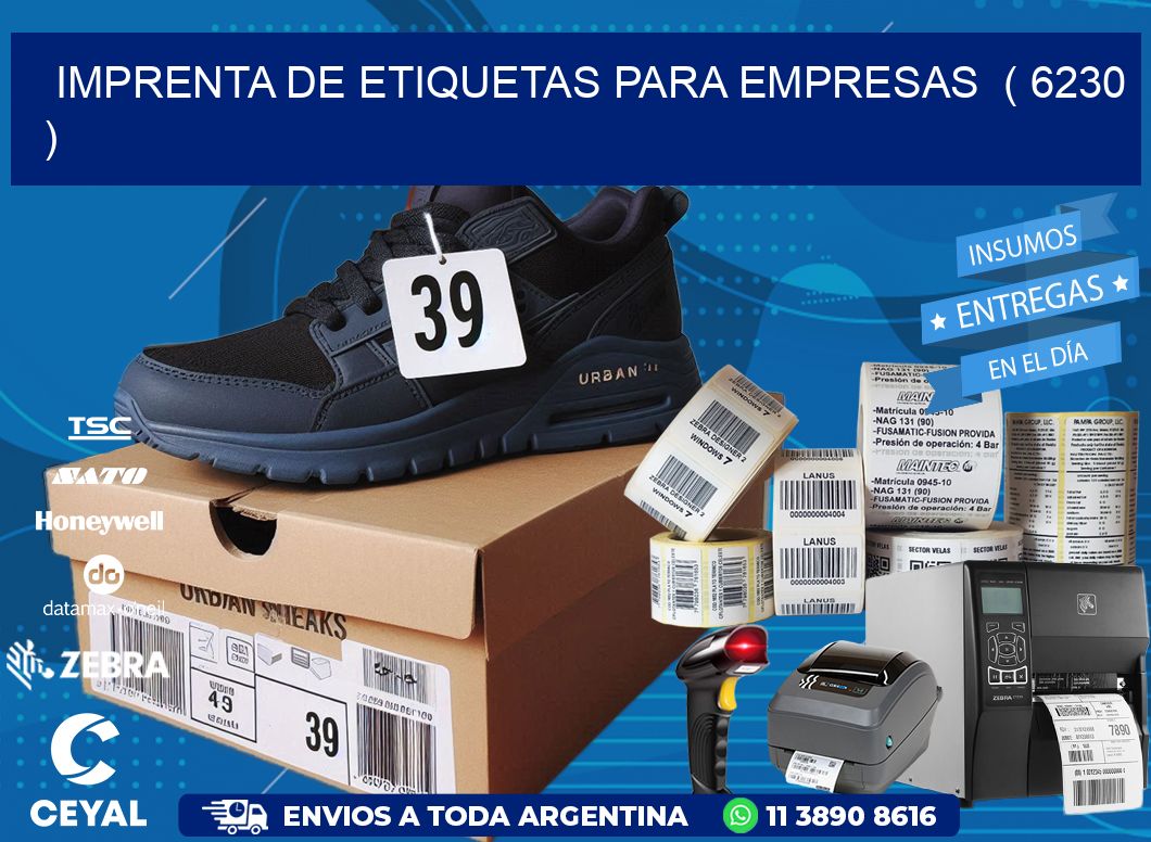imprenta de etiquetas para empresas ( 6230 )