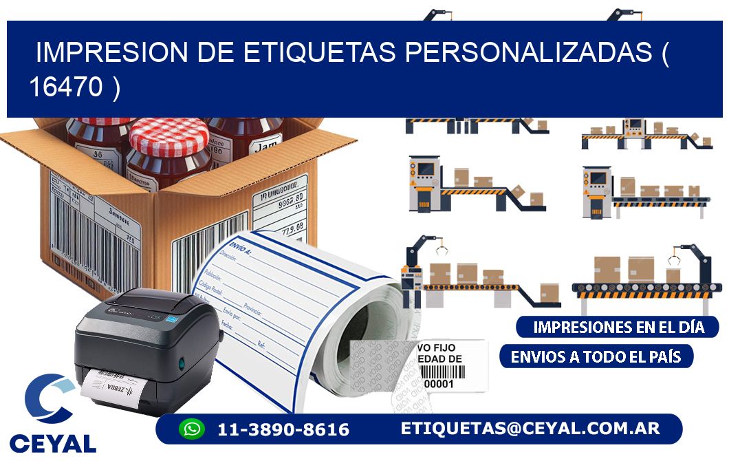 impresion de etiquetas personalizadas ( 16470 )