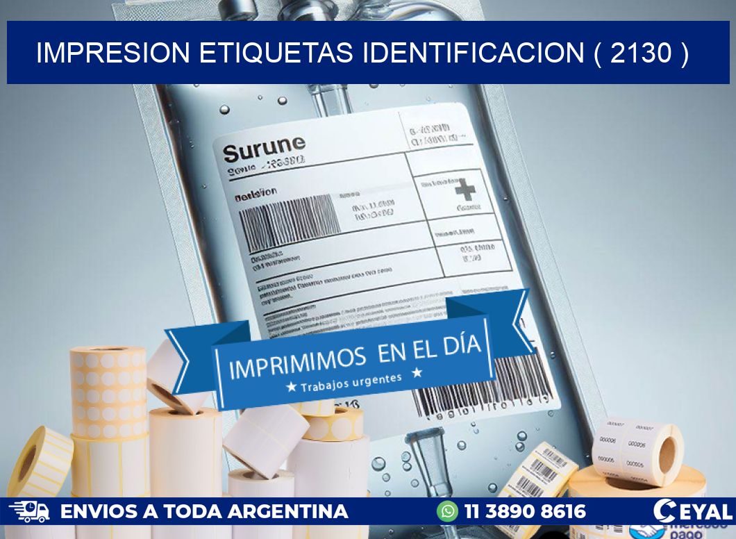 impresion etiquetas identificacion ( 2130 )