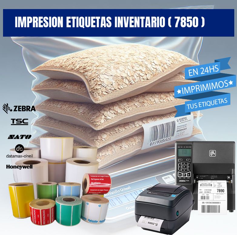impresion etiquetas inventario ( 7850 )
