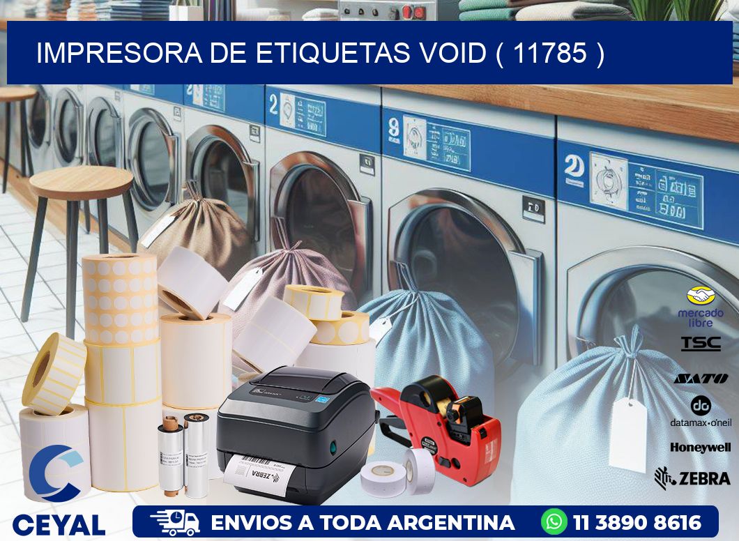 impresora de etiquetas VOID ( 11785 )