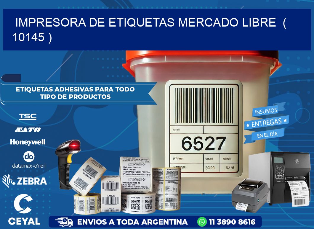 impresora de etiquetas mercado libre  ( 10145 )