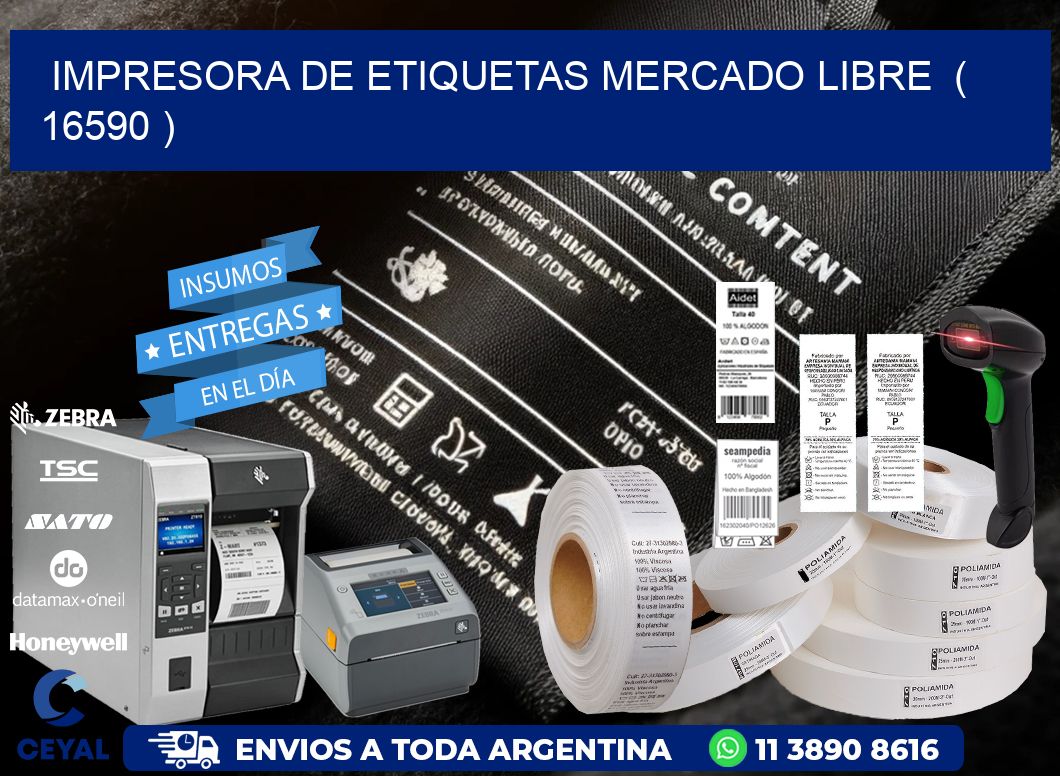 impresora de etiquetas mercado libre  ( 16590 )