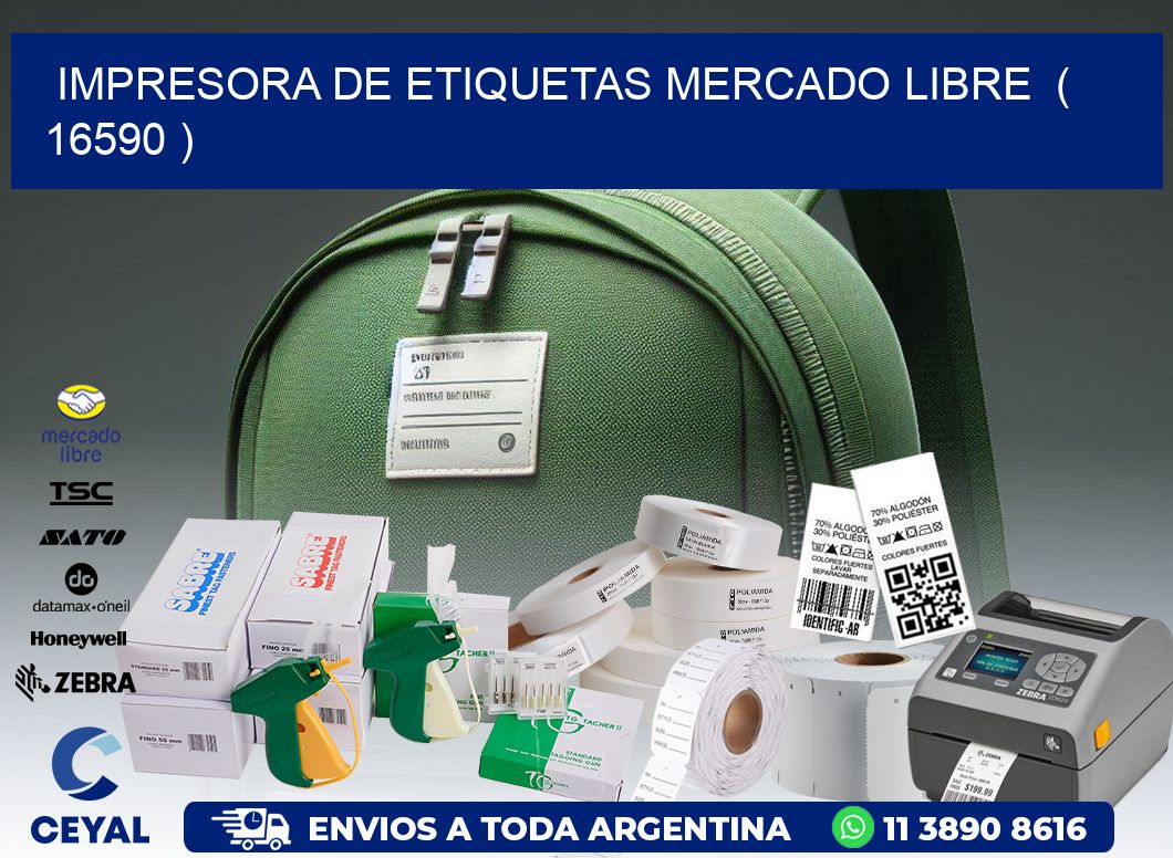 impresora de etiquetas mercado libre  ( 16590 )