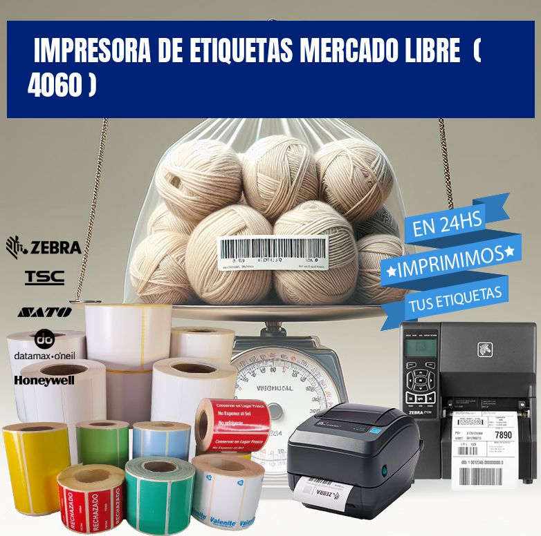 impresora de etiquetas mercado libre ( 4060 )