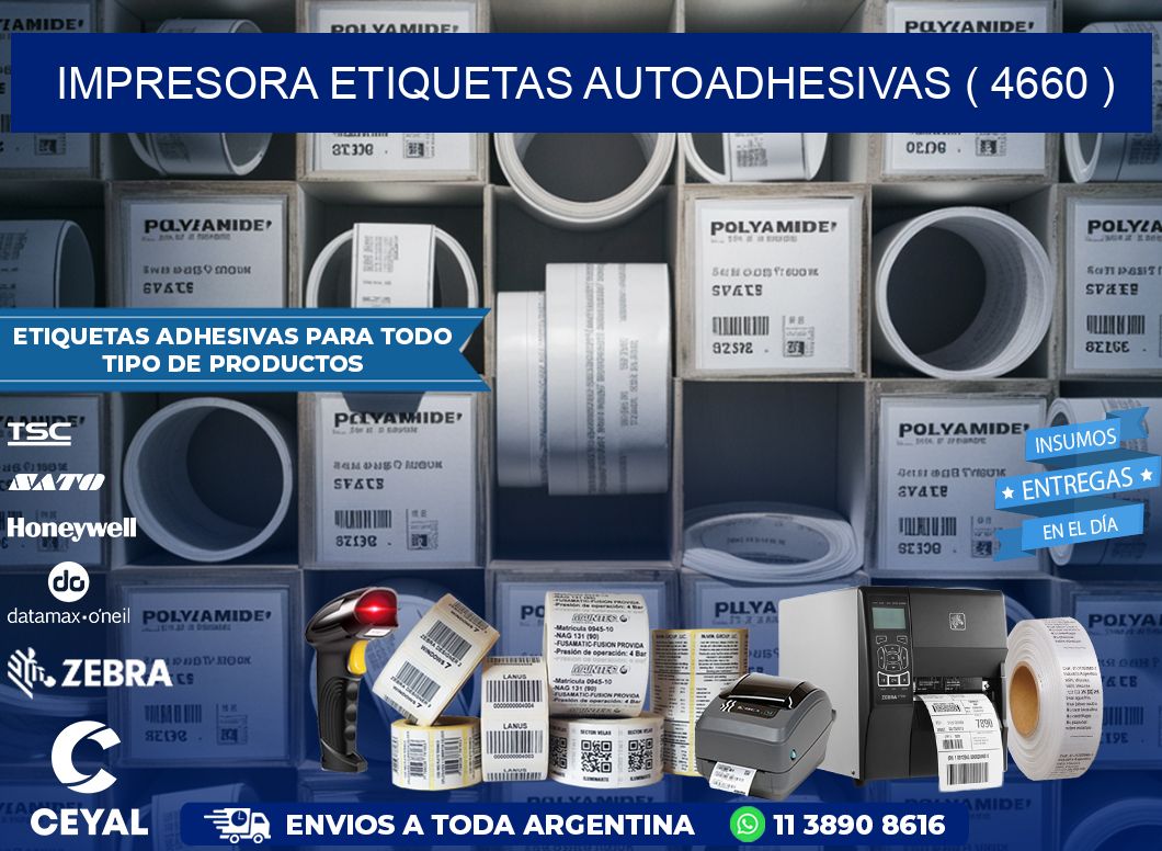 impresora etiquetas autoadhesivas ( 4660 )