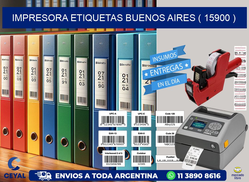 impresora etiquetas buenos aires ( 15900 )