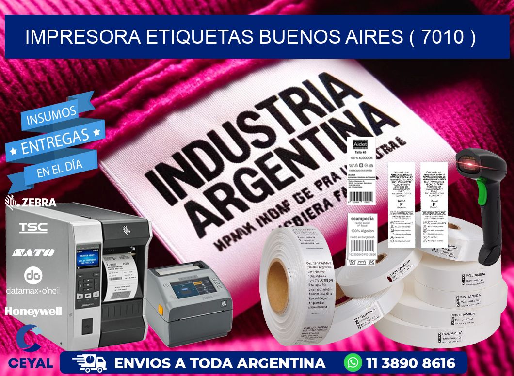 impresora etiquetas buenos aires ( 7010 )