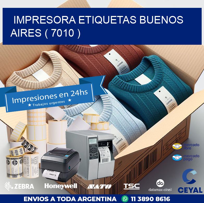 impresora etiquetas buenos aires ( 7010 )