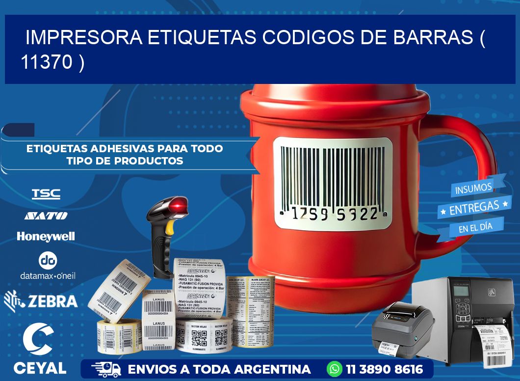 impresora etiquetas codigos de barras ( 11370 )