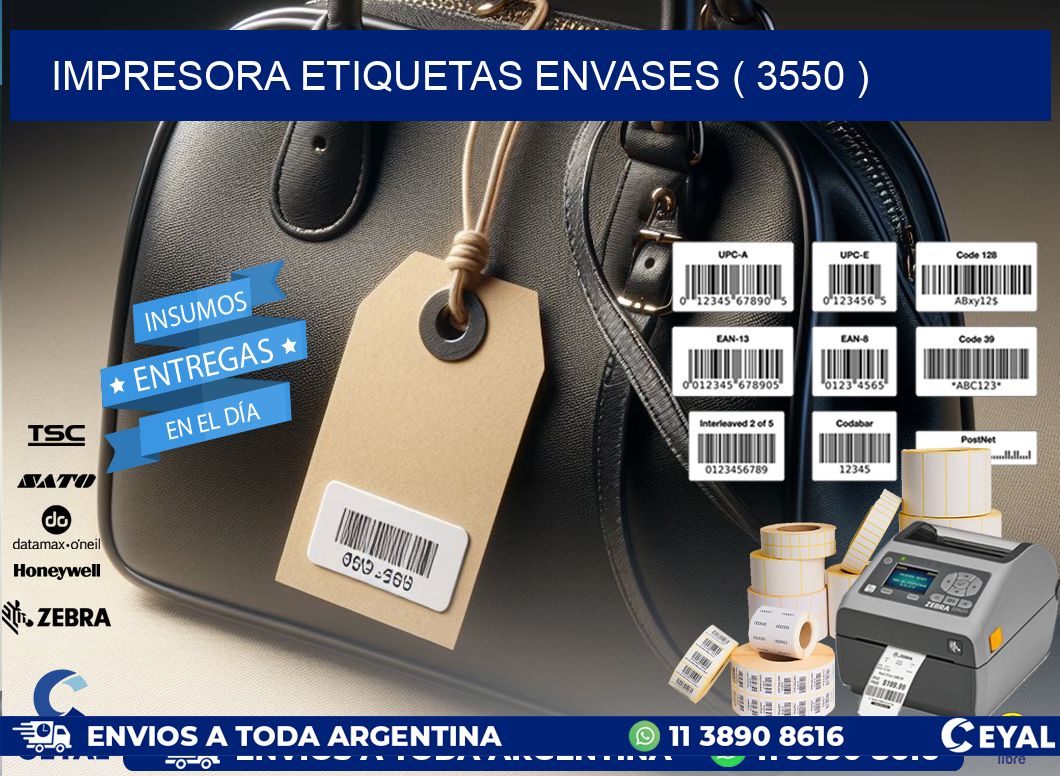 impresora etiquetas envases ( 3550 )