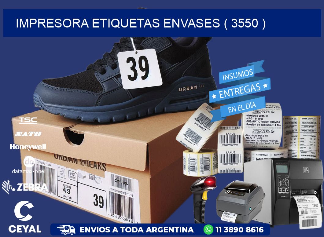 impresora etiquetas envases ( 3550 )