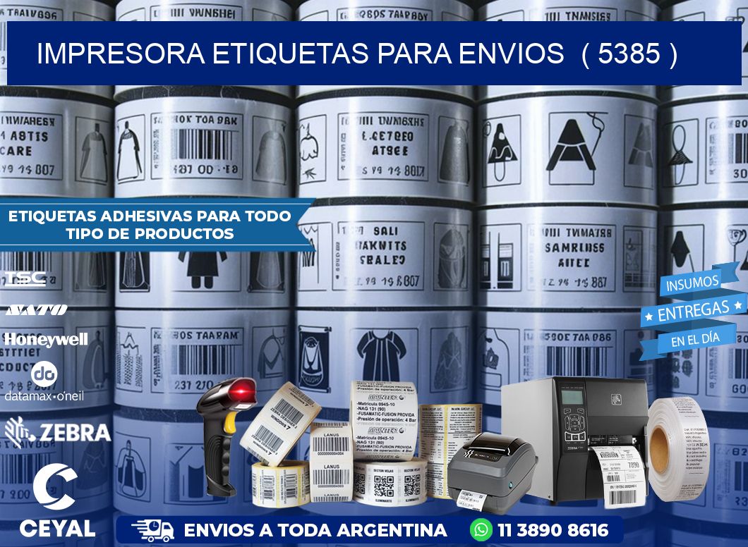 impresora etiquetas para envios  ( 5385 )