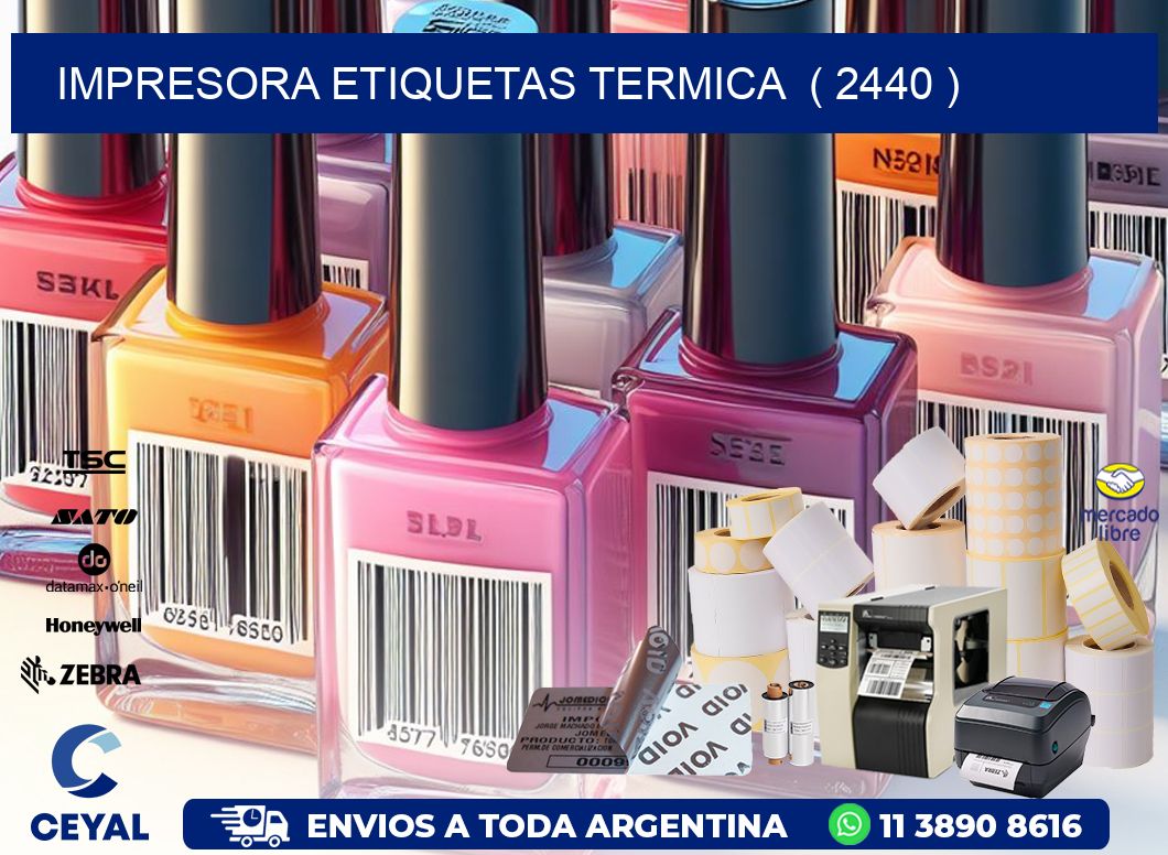 impresora etiquetas termica  ( 2440 )