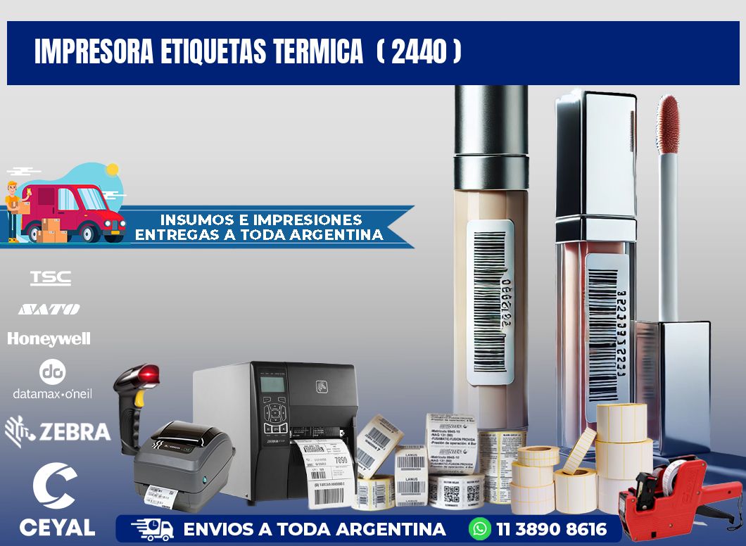 impresora etiquetas termica  ( 2440 )