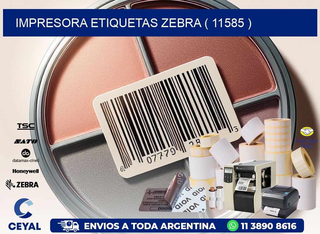 impresora etiquetas zebra ( 11585 )