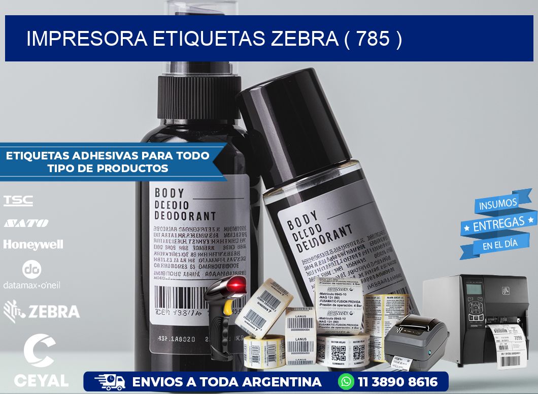 impresora etiquetas zebra ( 785 )