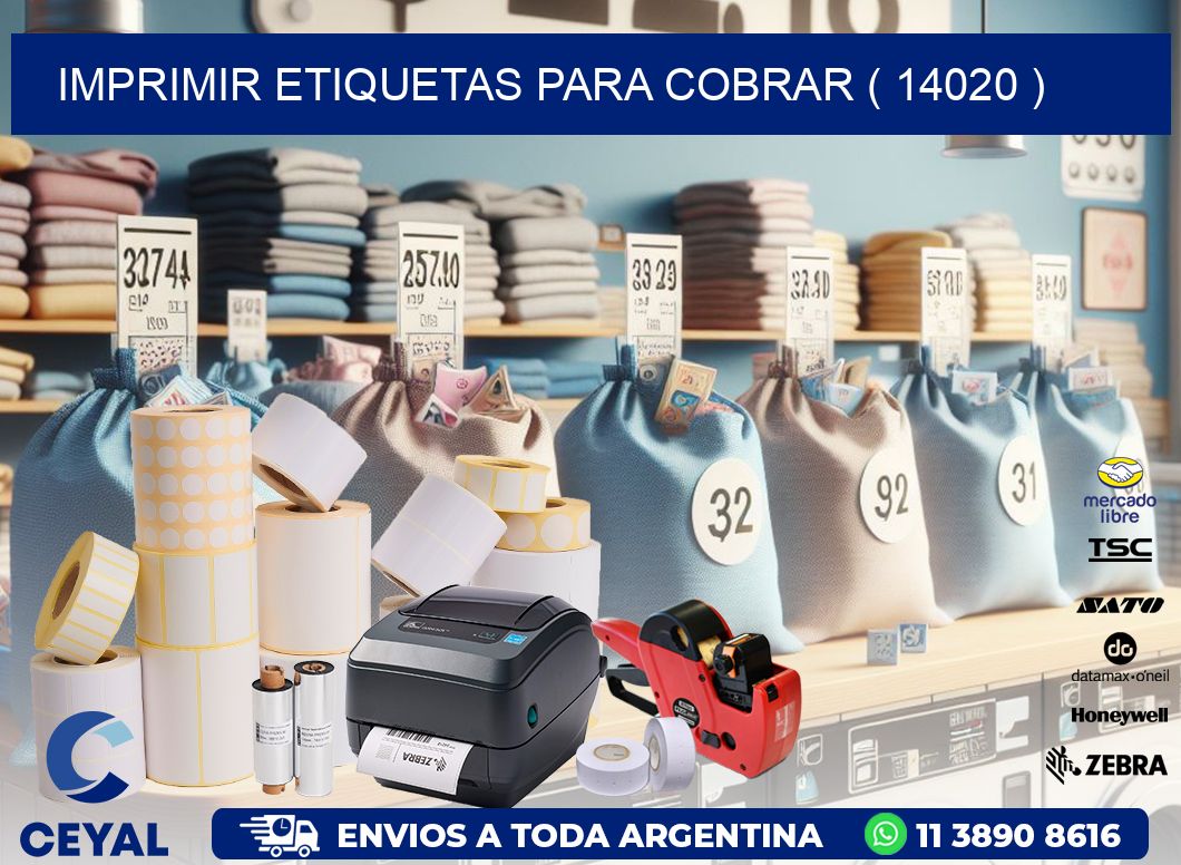 imprimir etiquetas para cobrar ( 14020 )