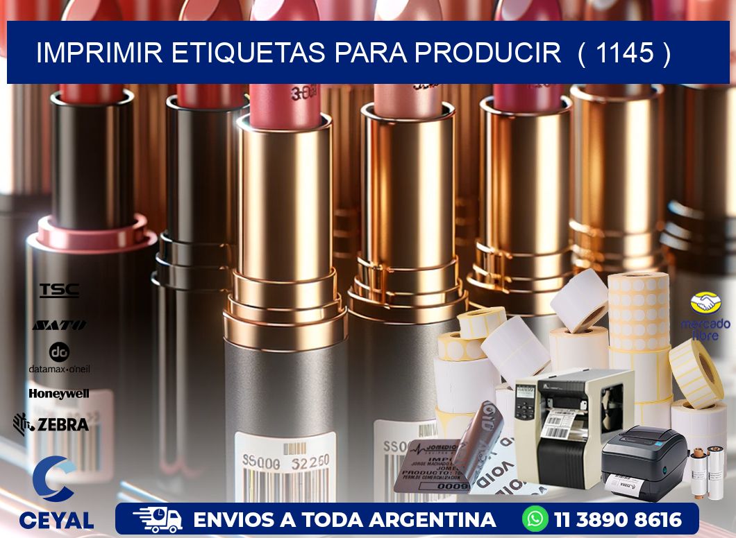 imprimir etiquetas para producir  ( 1145 )