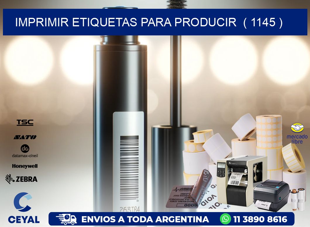 imprimir etiquetas para producir  ( 1145 )
