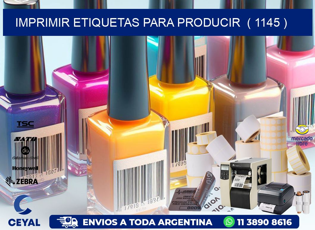 imprimir etiquetas para producir  ( 1145 )