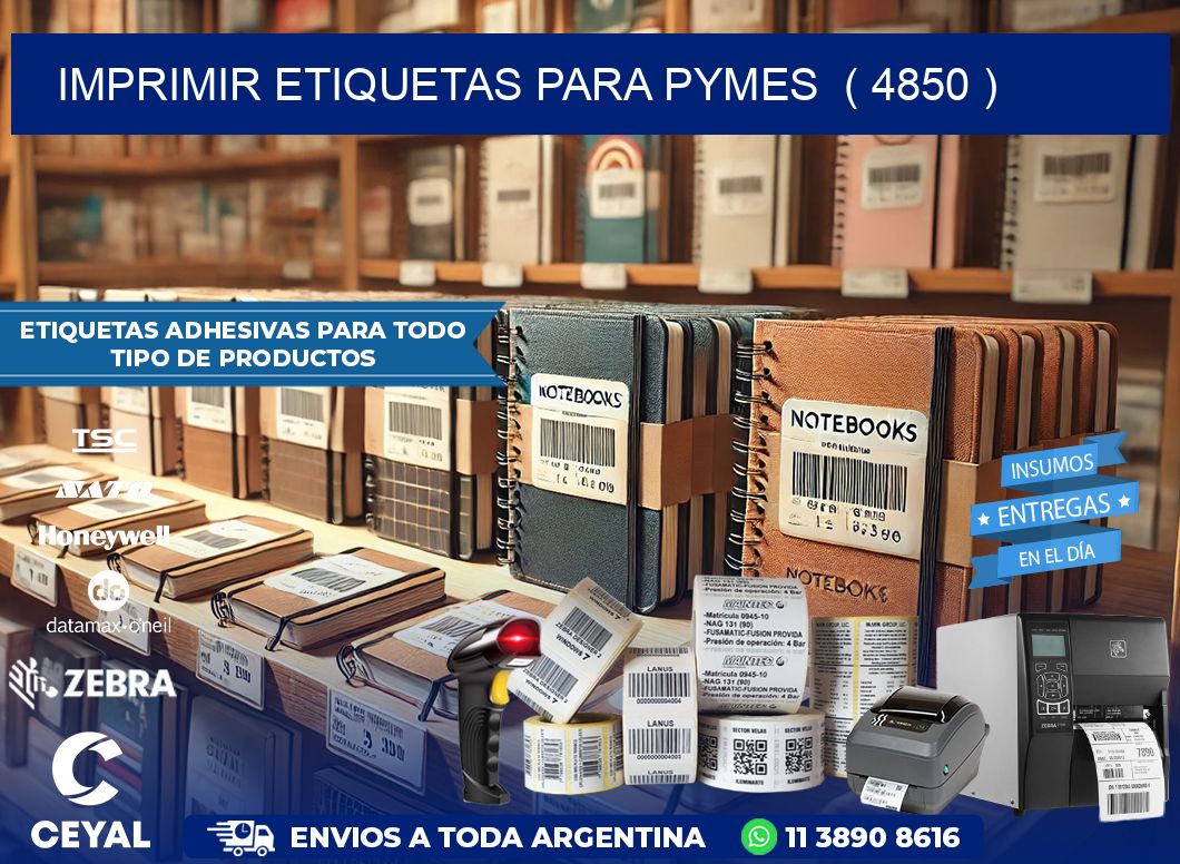 imprimir etiquetas para pymes  ( 4850 )