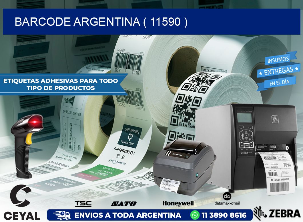 BARCODE ARGENTINA ( 11590 )