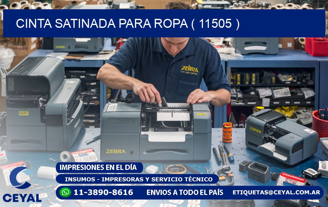 CINTA SATINADA PARA ROPA ( 11505 )
