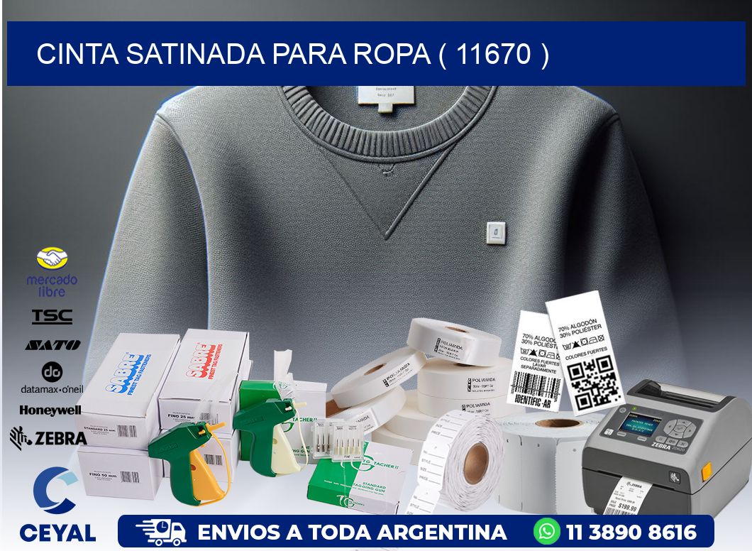 CINTA SATINADA PARA ROPA ( 11670 )